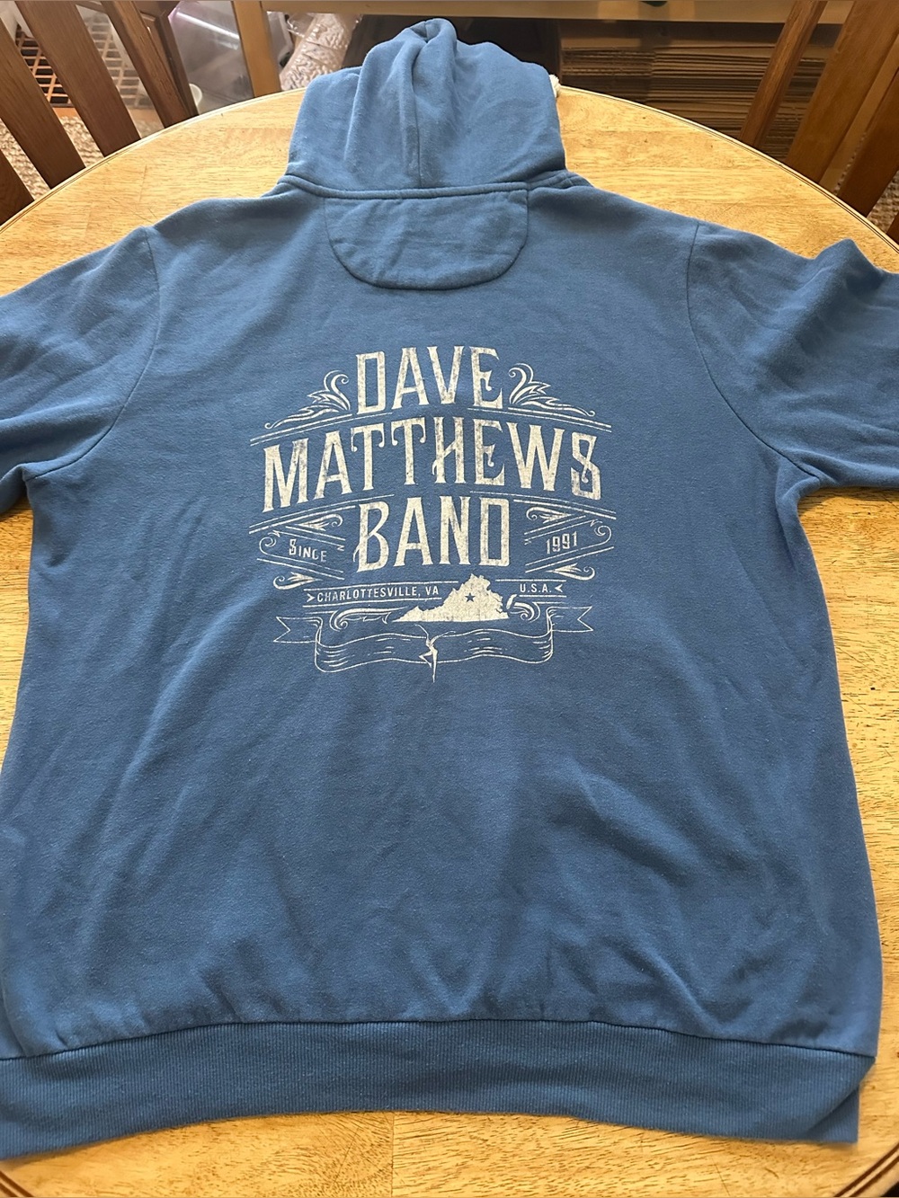 Dave Matthews Band Zipper Hoodie Warm & Cozy